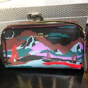 Coach makeup bag new with tags
